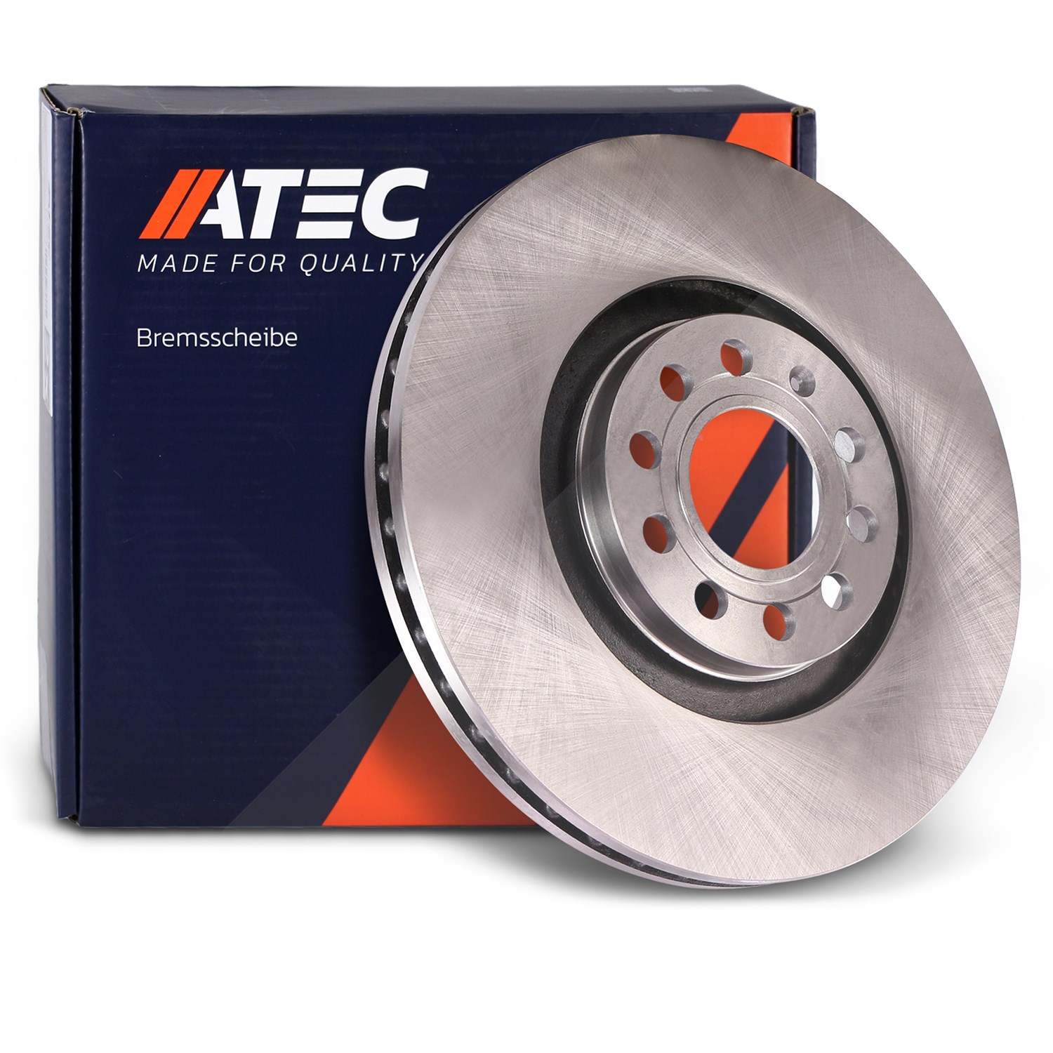 Atec Bremsscheibe Vorderachse Belüftet [Hersteller-Nr. 10600925] für Seat, Audi