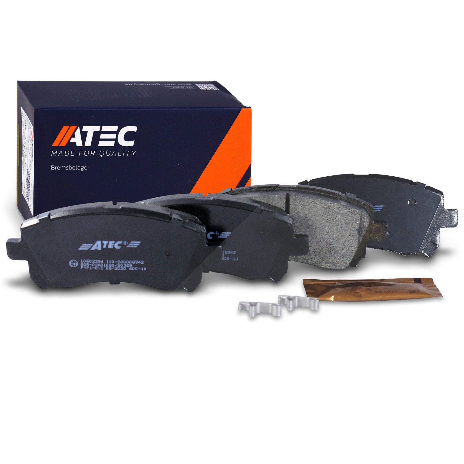 Atec Bremsbeläge vorne (Satz) [Hersteller-Nr. 10602394] für Subaru