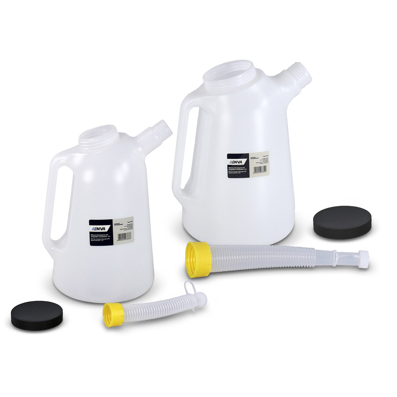 Enva 1x Ölkanne, Messkanne 5L + 1x Ölkanne, Messkanne 3L [Hersteller-Nr. 40986895]