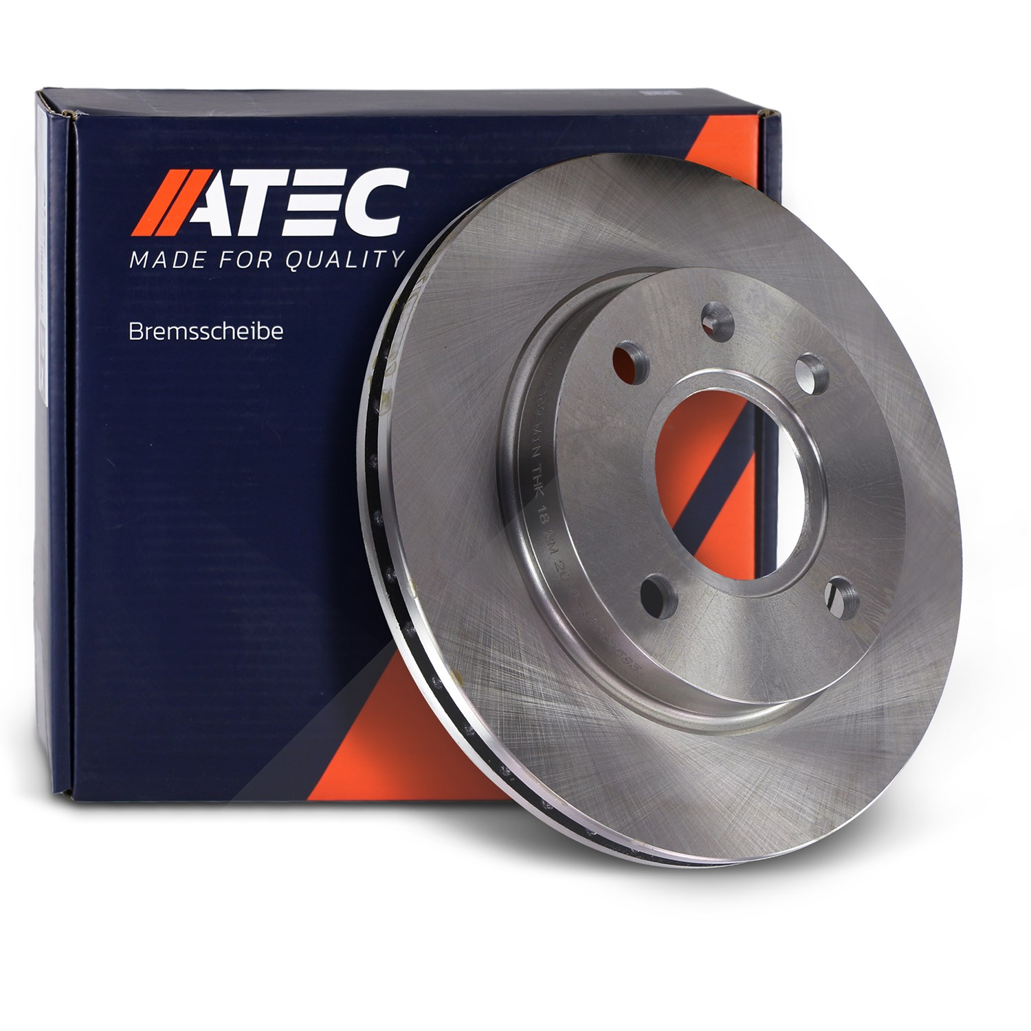 Atec Bremsscheibe Vorderachse Belüftet [Hersteller-Nr. 10600200] für Mazda, Ford