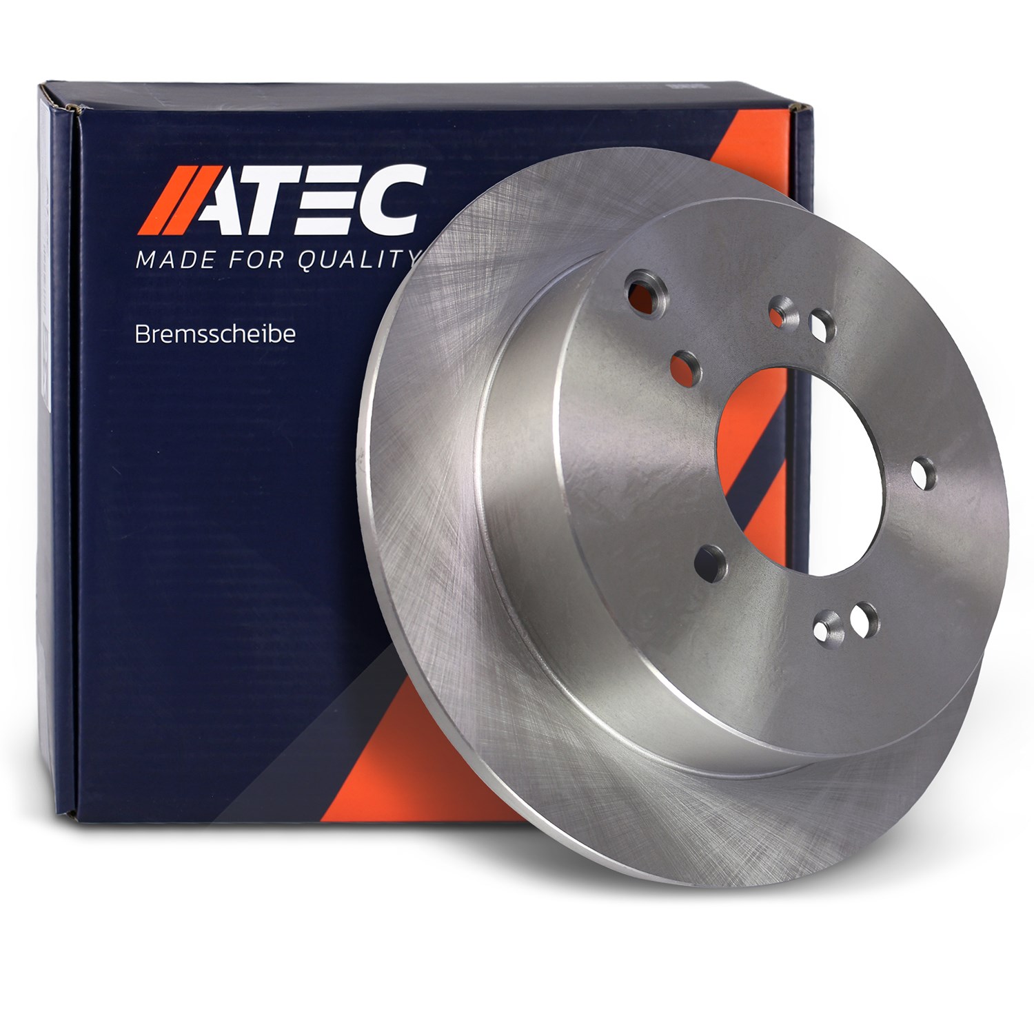 Atec Bremsscheibe Hinterachse Voll [Hersteller-Nr. 10601125] für Kia, Hyundai
