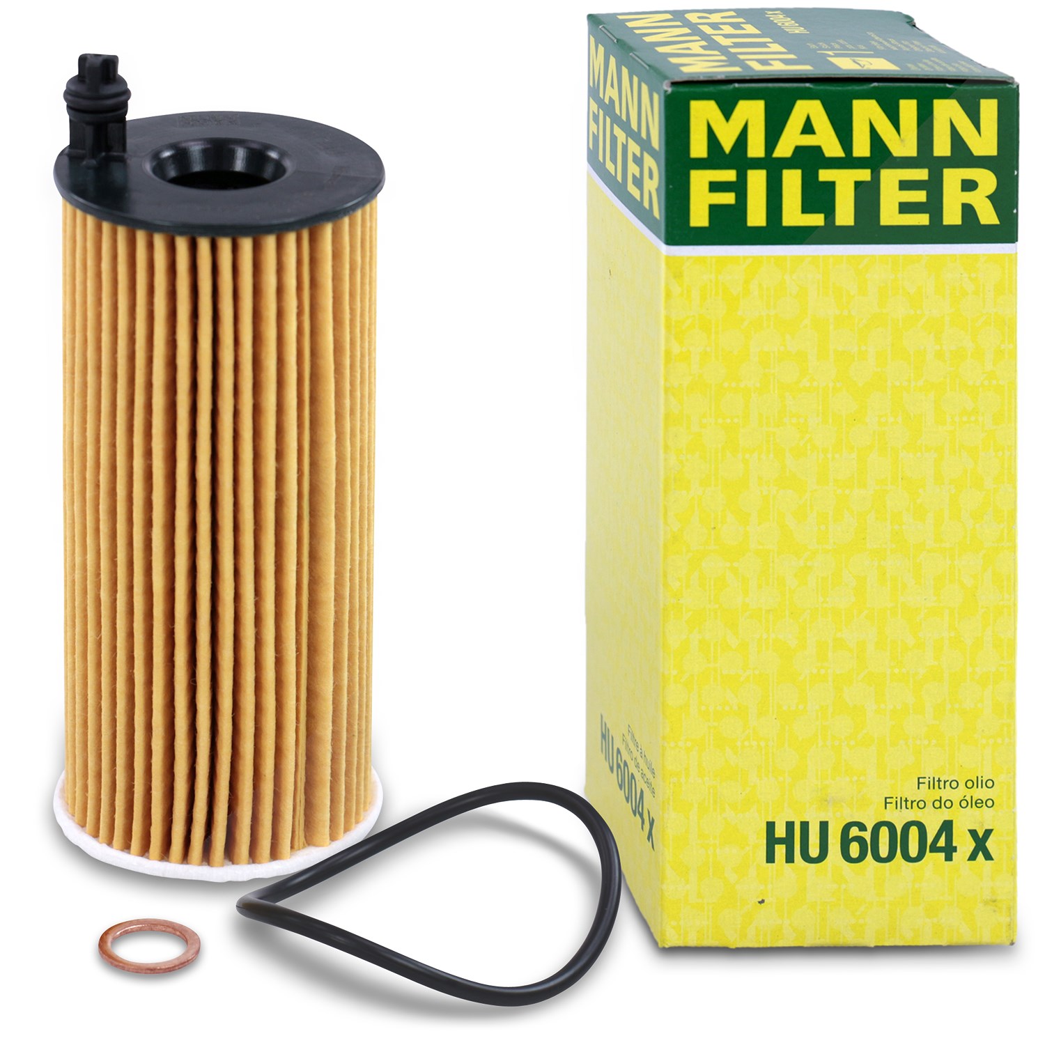 Mann-filter Ölfilter [Hersteller-Nr. HU6004x] für Alpina, Mini, BMW, Toyota