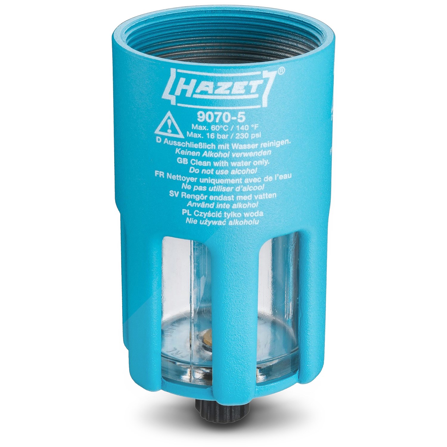 Hazet Gehäuse Filterdruckminderer [Hersteller-Nr. 9070-05-07/7]