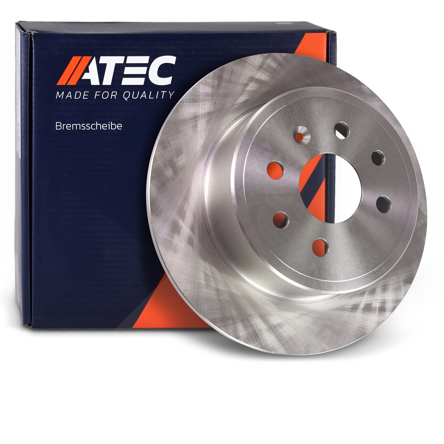 Atec Bremsscheibe Hinterachse Voll [Hersteller-Nr. 10600045] für Vauxhall, Opel