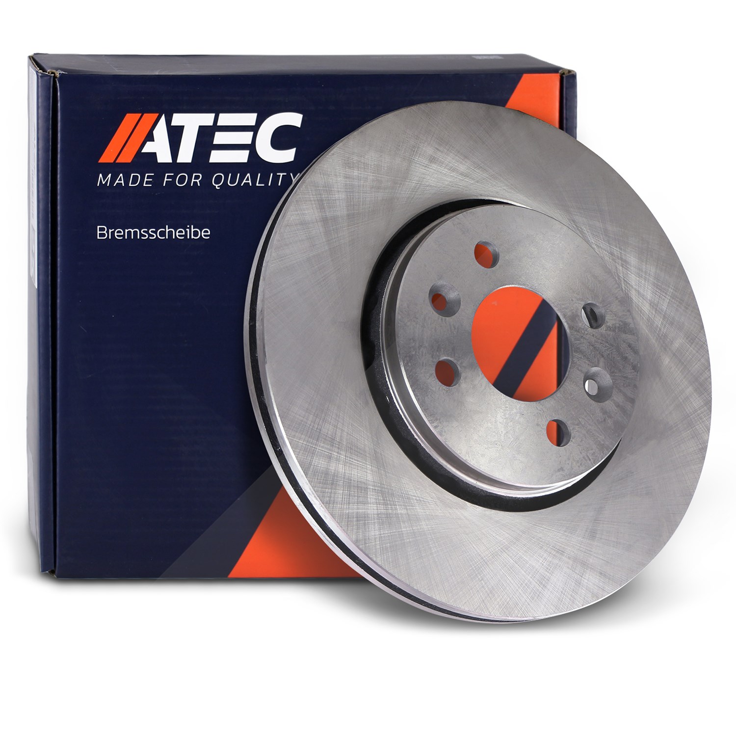 Atec Bremsscheibe Vorderachse Belüftet [Hersteller-Nr. 10600155] für Dacia, Renault