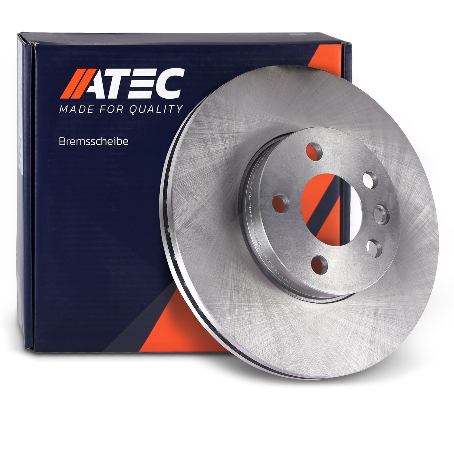 Atec Bremsscheibe Vorderachse Belüftet [Hersteller-Nr. 10601413] für Ford, Seat, VW