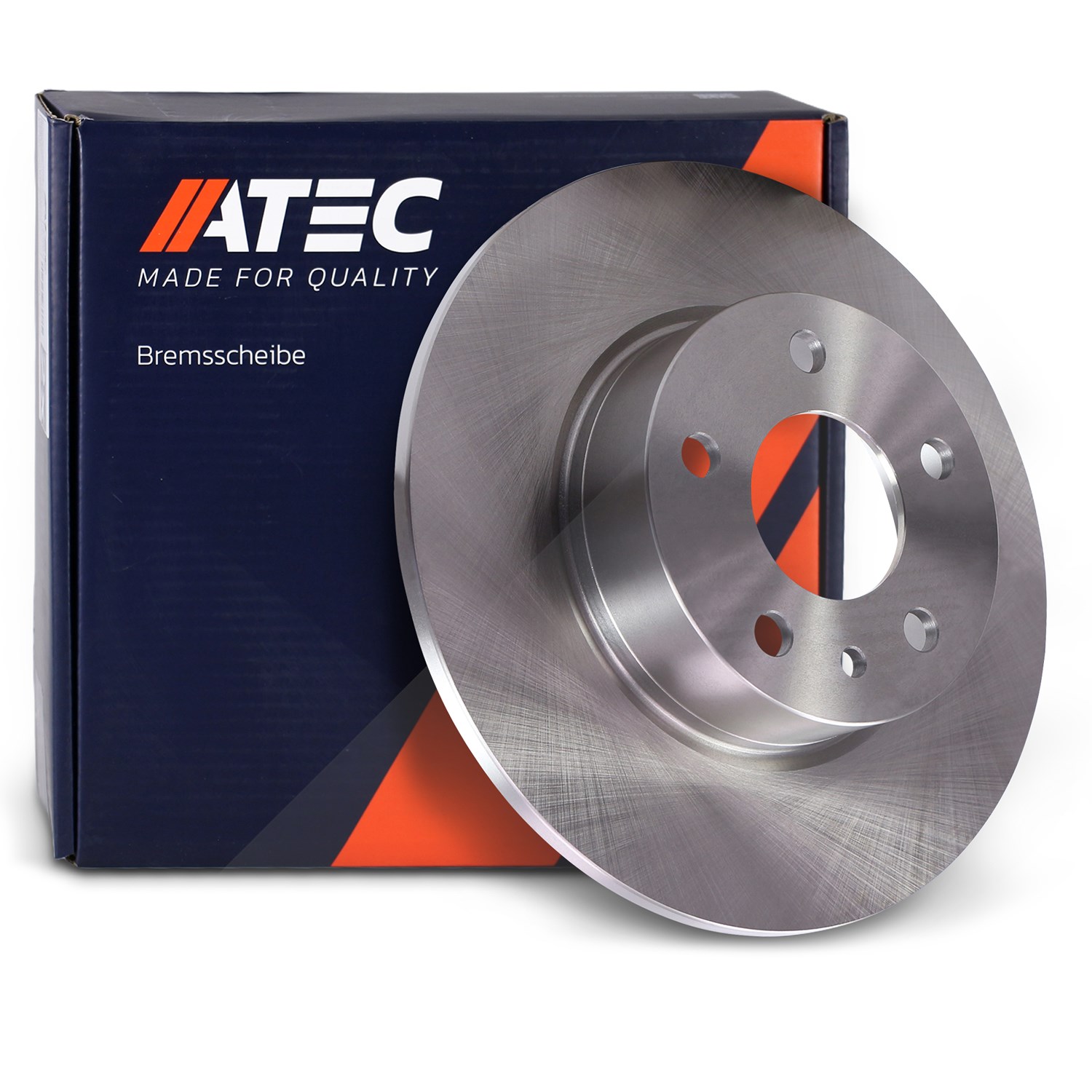 Atec Bremsscheibe Hinterachse Voll [Hersteller-Nr. 10601558] für Alfa Romeo, Lancia, Fiat