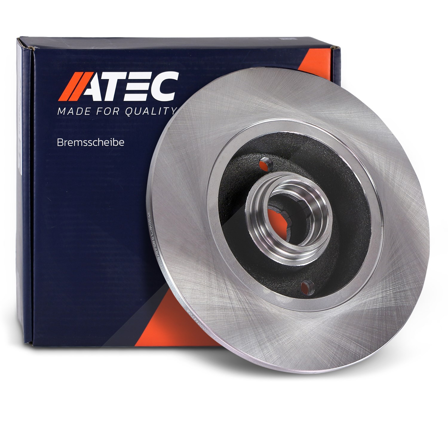Atec Bremsscheibe Hinterachse Voll [Hersteller-Nr. 20000115] für Audi