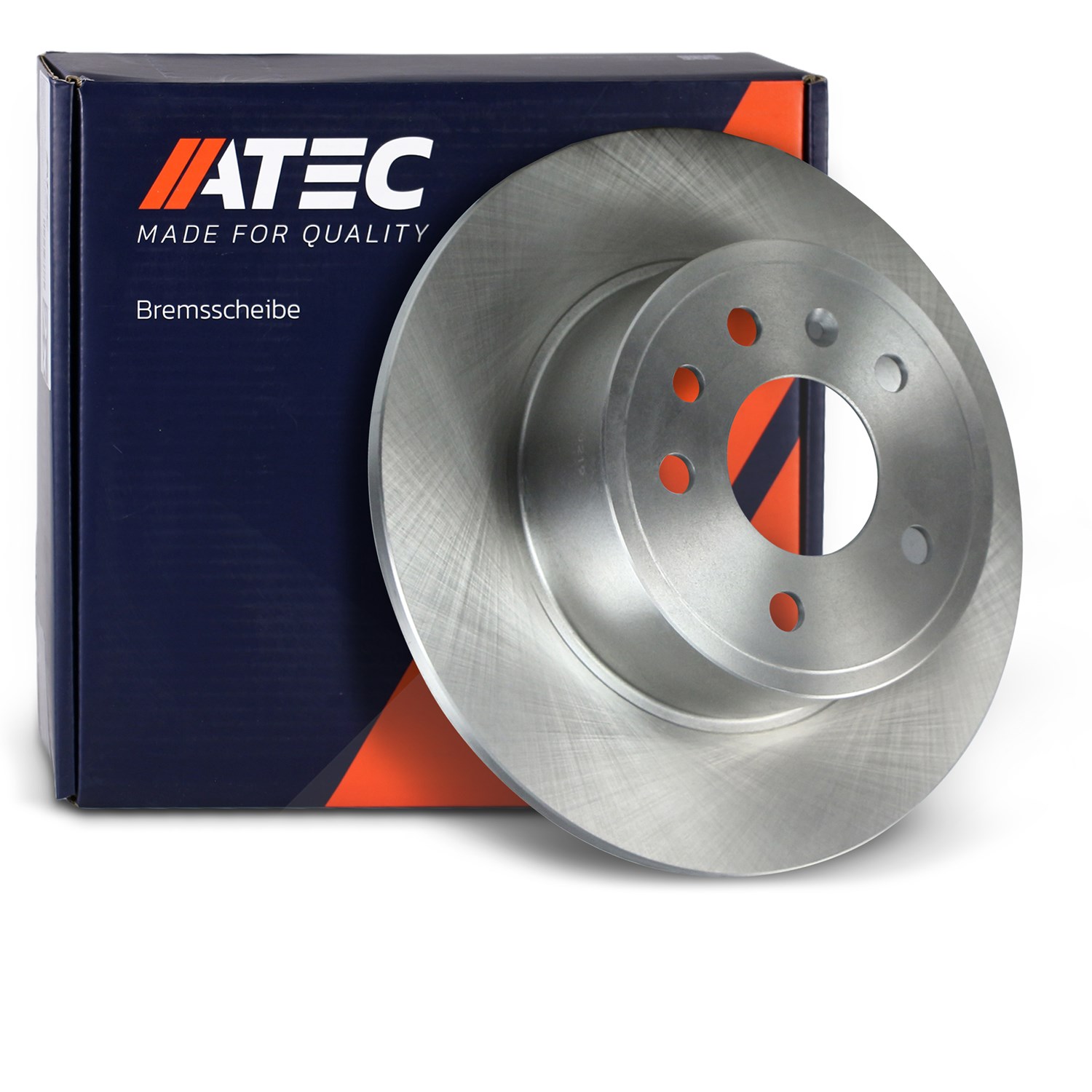 Atec Bremsscheibe Hinterachse Voll [Hersteller-Nr. 10600038] für Saab, Vauxhall, Chevrolet, Opel