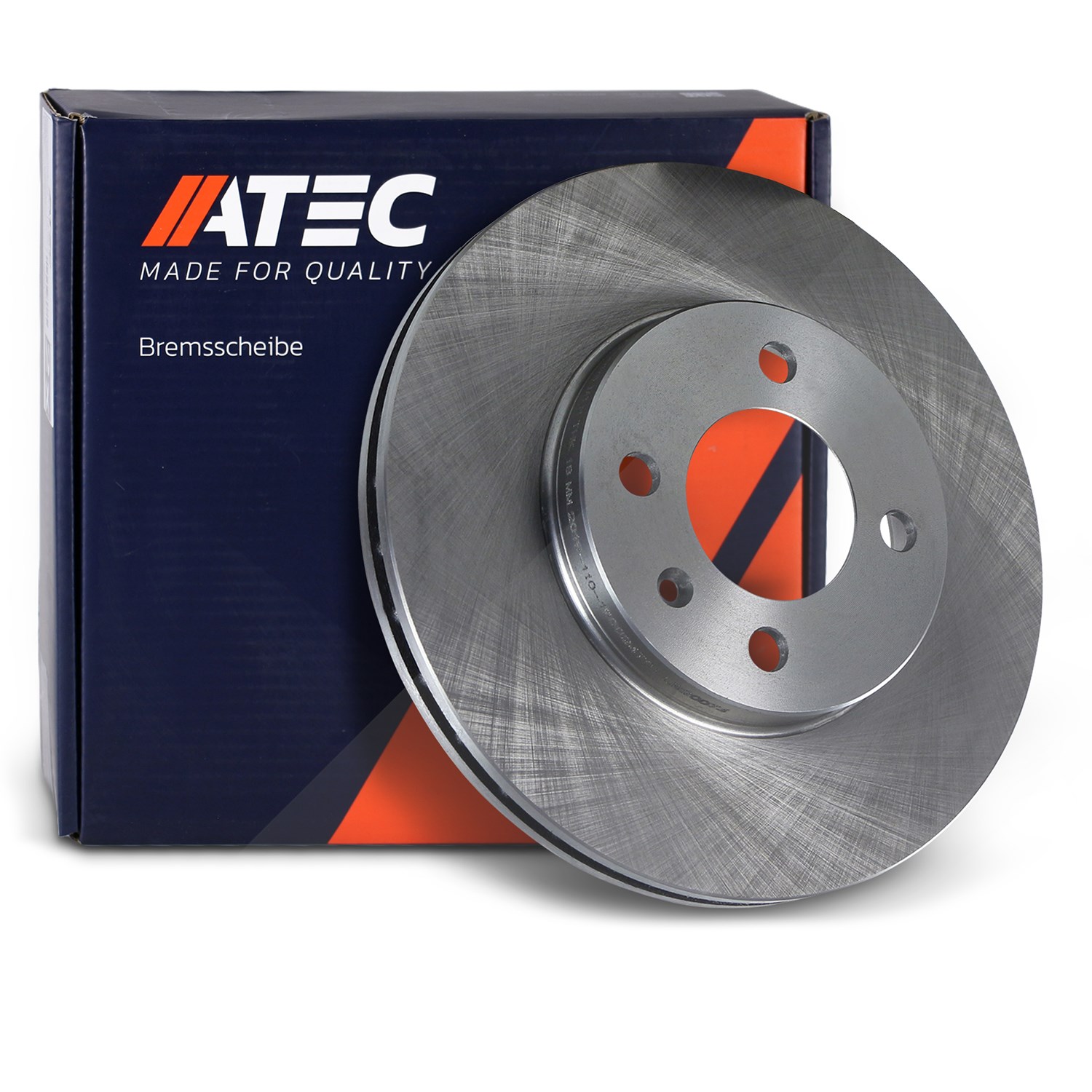 Atec Bremsscheibe Vorderachse Belüftet [Hersteller-Nr. 10600131] für Seat, VW
