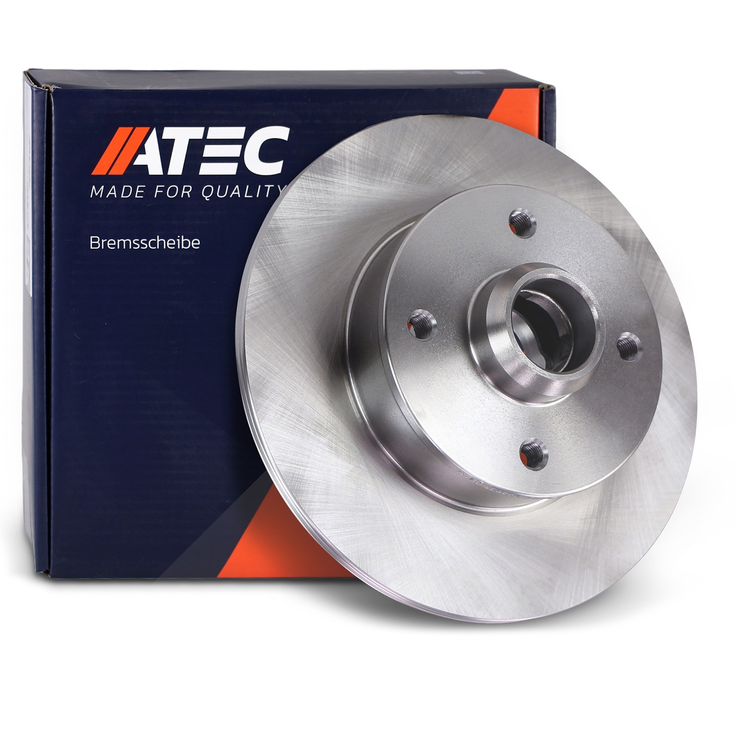 Atec Bremsscheibe Hinterachse Voll [Hersteller-Nr. 10600319] für VW, Seat