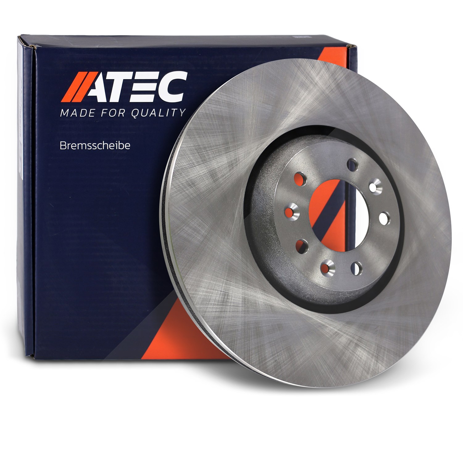 Atec 1x Bremsscheibe Vorderachse Belüftet [Hersteller-Nr. 10602352] für Peugeot, Citroën