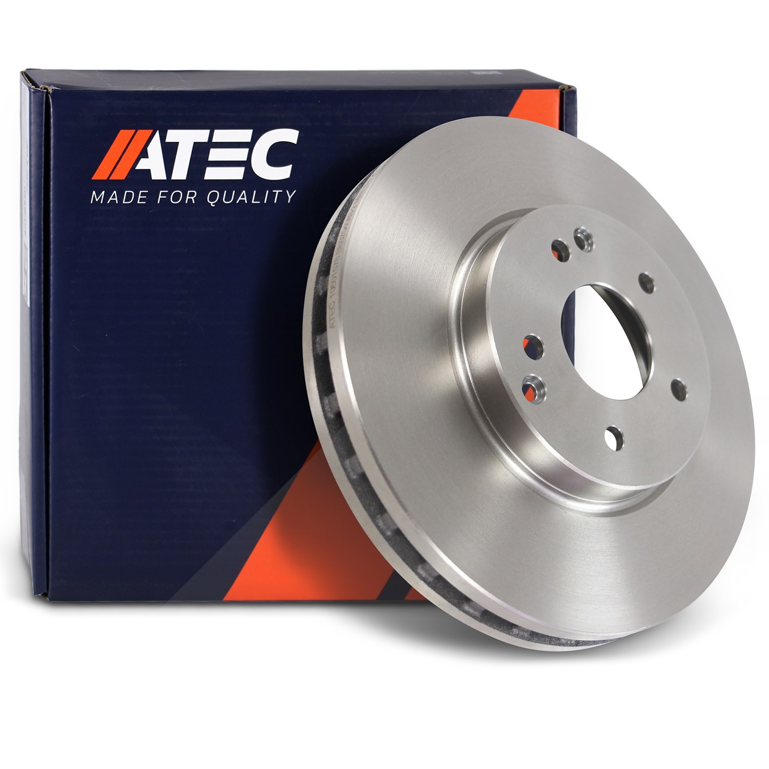 Atec Bremsscheibe Vorderachse Belüftet [Hersteller-Nr. 10601578] für Chrysler, Mercedes-Benz