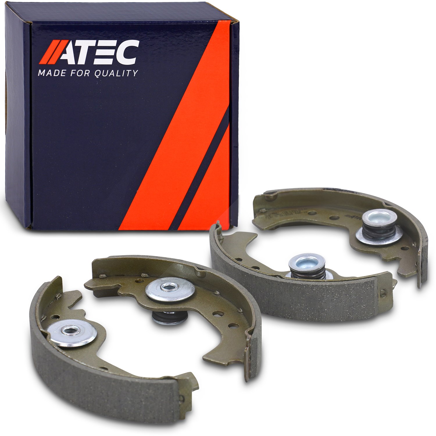 Atec Bremsbackensatz Trommelbremse [Hersteller-Nr. 30309581] für Fiat, Autobianchi, Lancia, Seat, Fso, Abarth