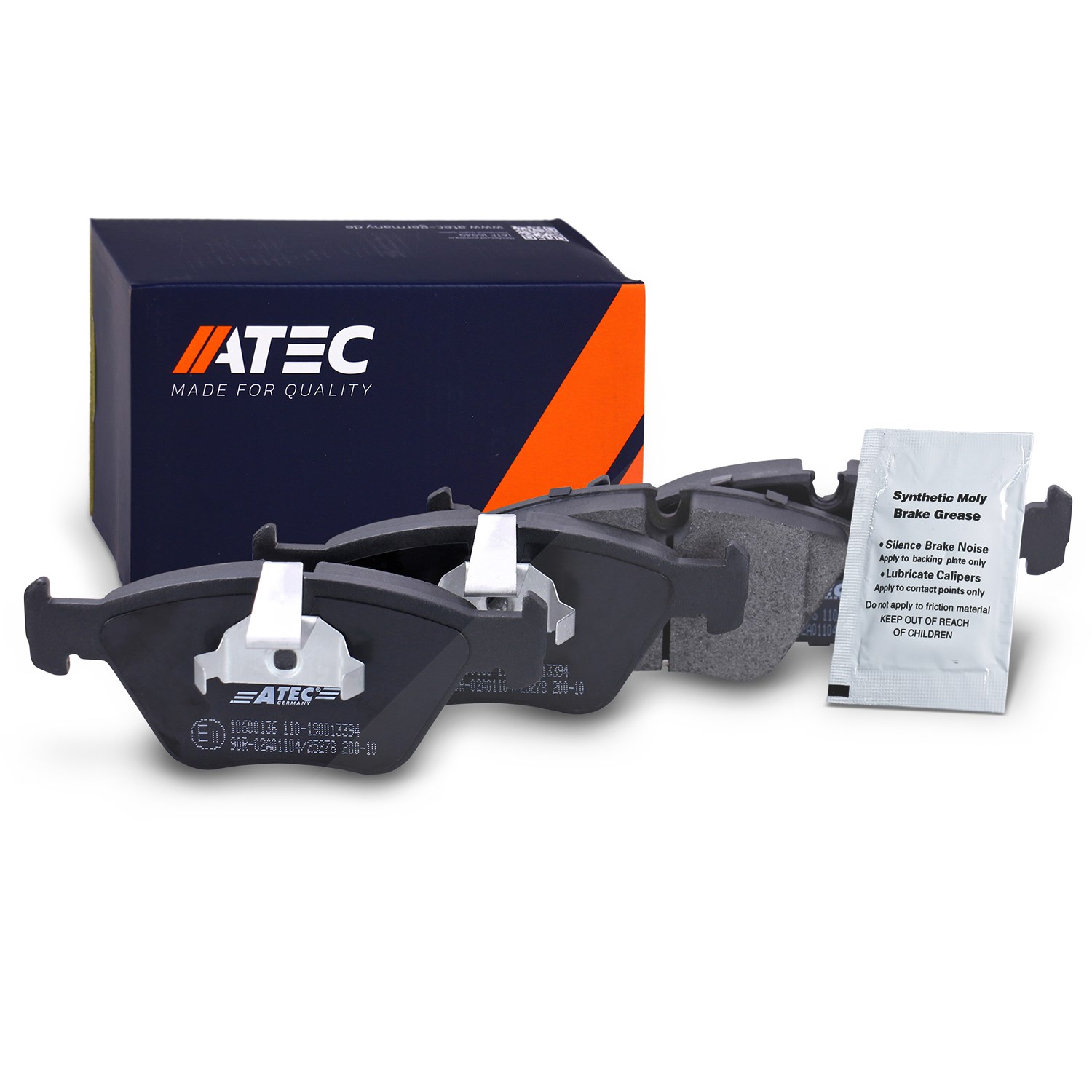 Atec Bremsbeläge vorne (Satz) [Hersteller-Nr. 10600136] für BMW