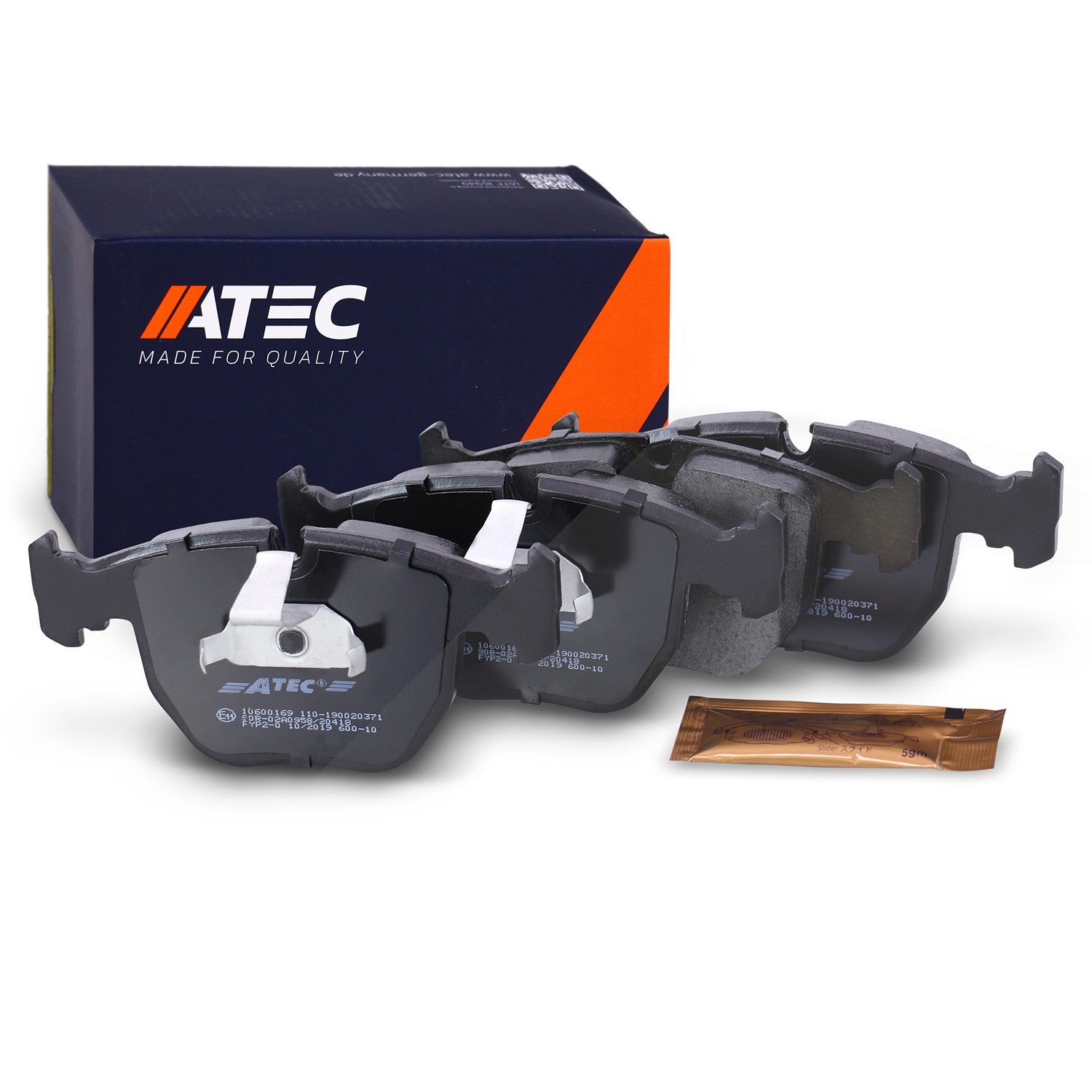 Atec Bremsbeläge vorne (Satz) [Hersteller-Nr. 10600169] für BMW