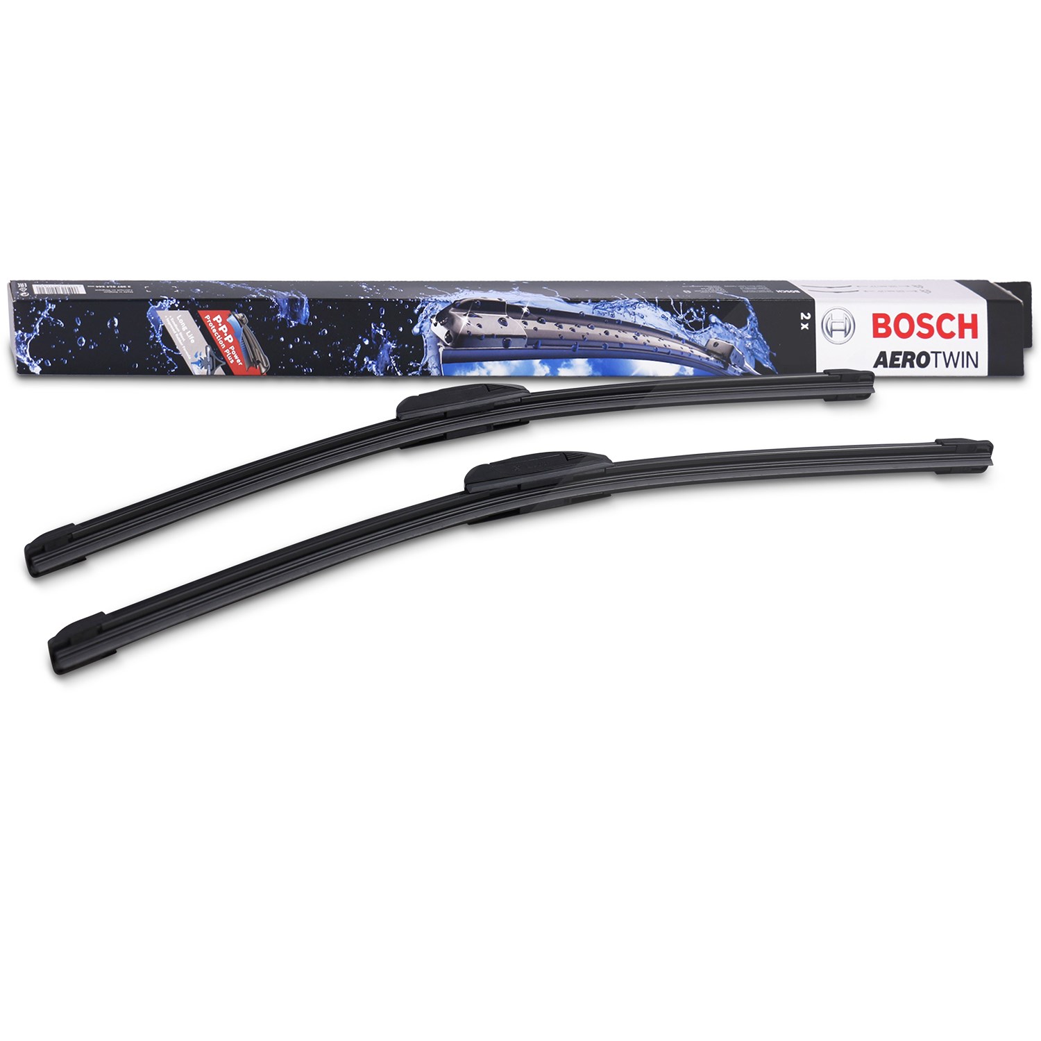 Bosch Wischerblatt Aerotwin Retro Spoiler AR500S [Hersteller-Nr. 3397009081] für Mazda, Lada, Lti, Kia, Dacia, Lincoln, Mitsubishi, Nissan, Opel, Rena