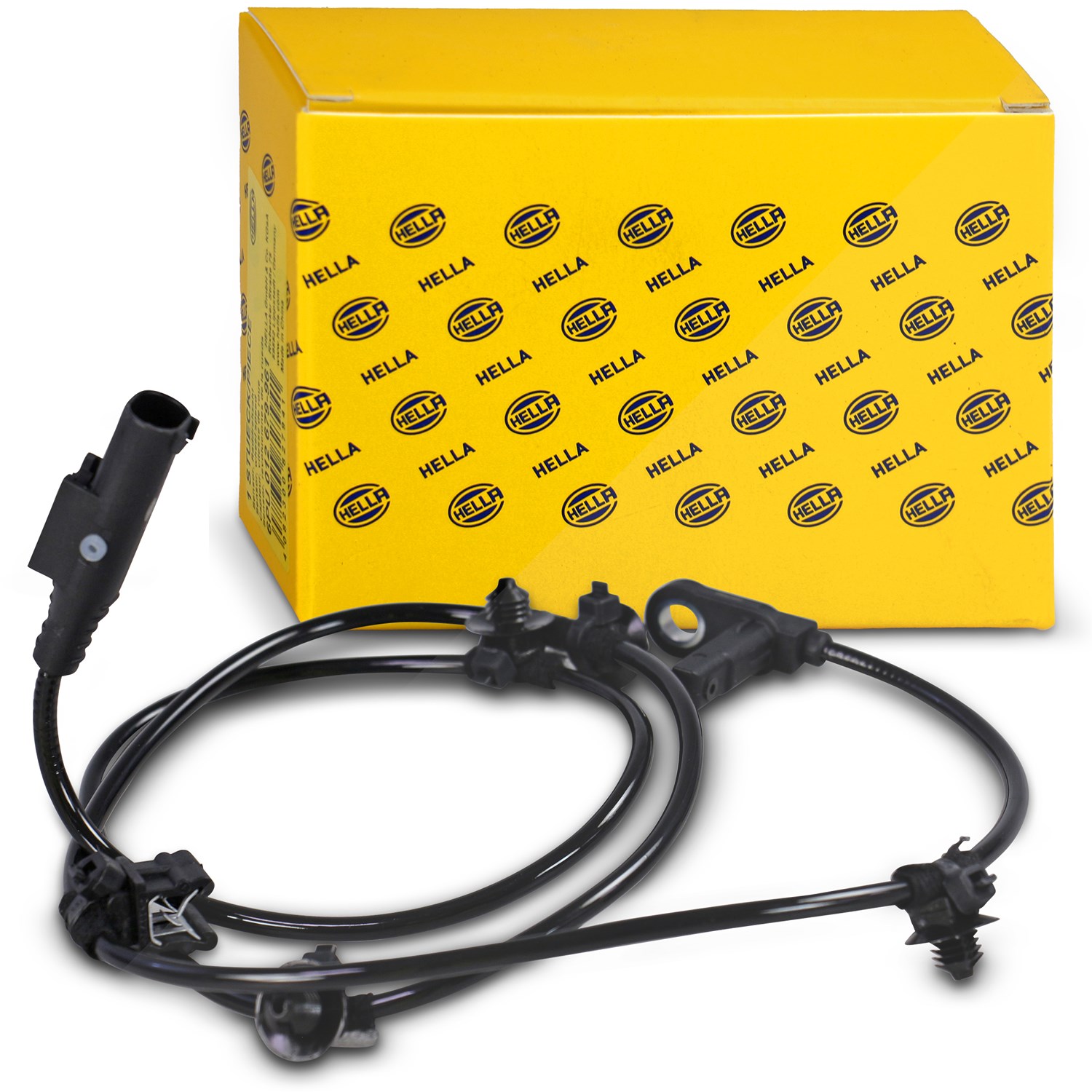 Hella ABS-Sensor Raddrehzahlfühler hinten [Hersteller-Nr. 6PU012679-961] für Mercedes-Benz