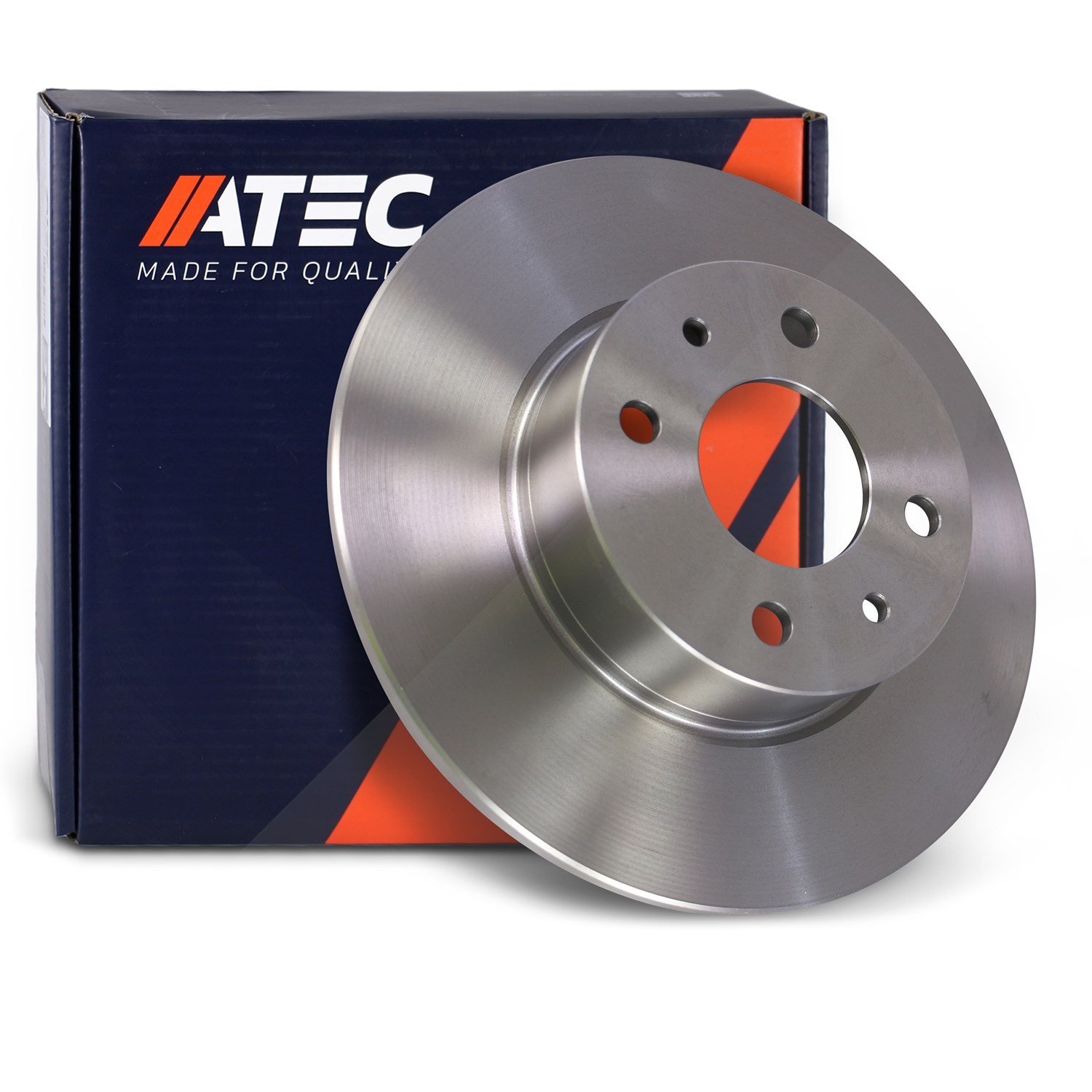 Atec Bremsscheibe Hinterachse Voll [Hersteller-Nr. 10600481] für Fiat, Chrysler, Lancia, Alfa Romeo