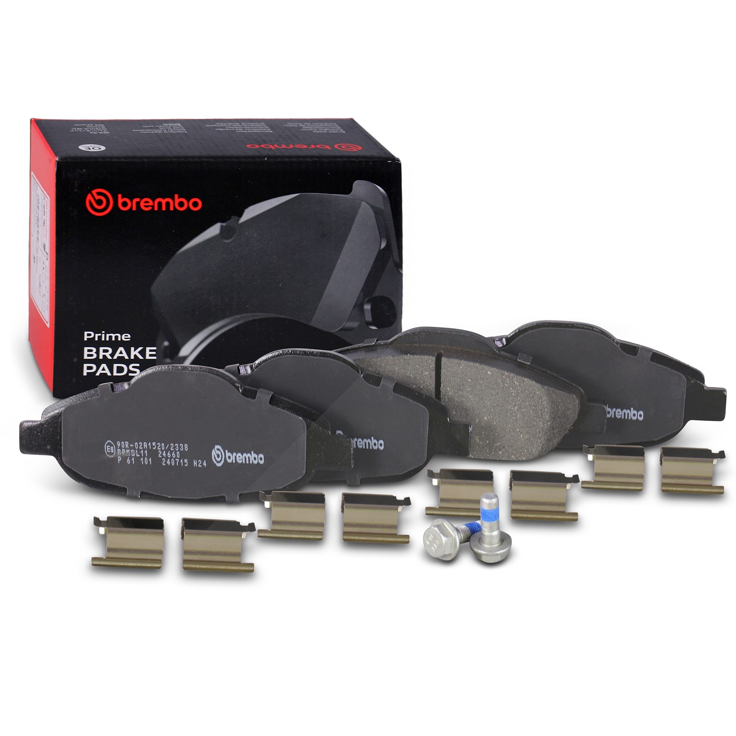 Brembo Bremsbelagsatz Vorderachse [Hersteller-Nr. P61101] für Peugeot