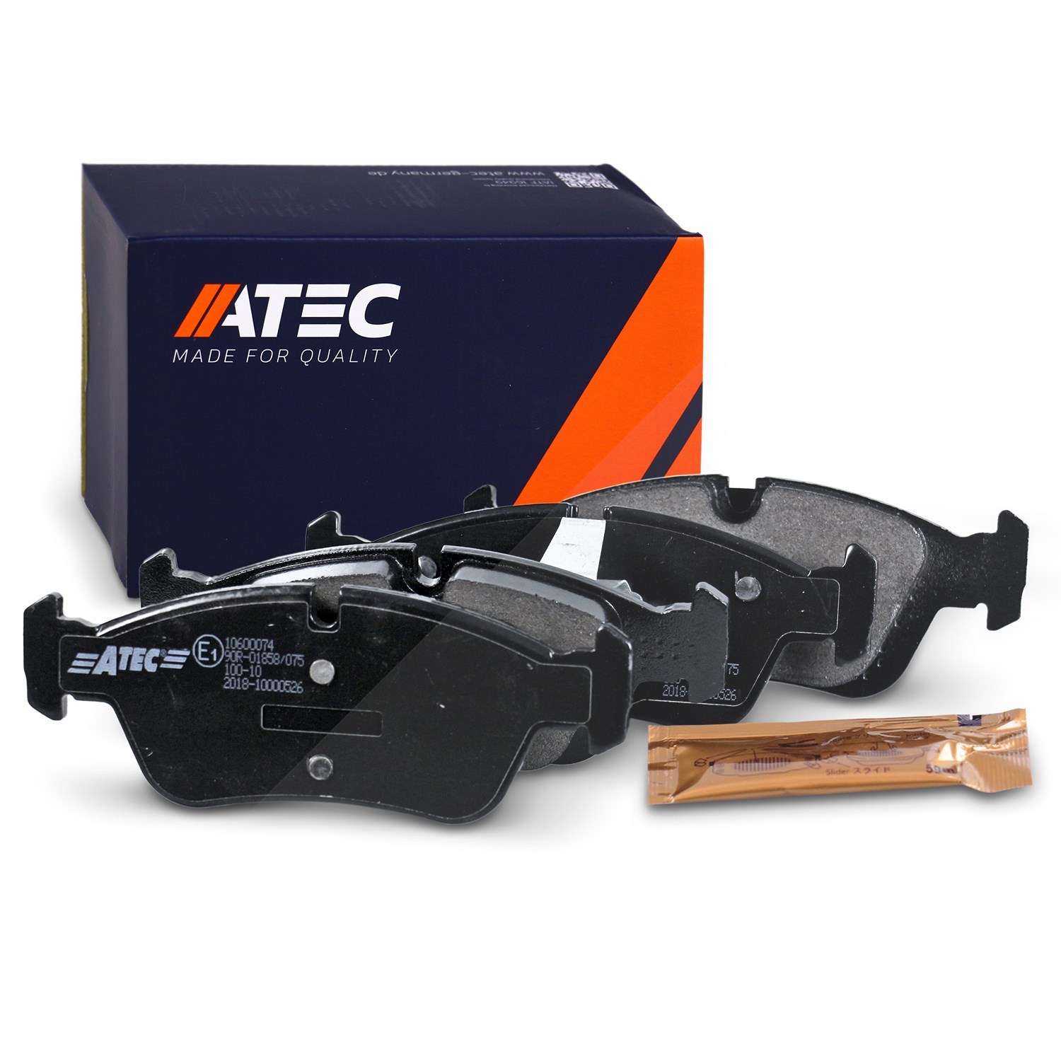 Atec Bremsbeläge vorne (Satz) [Hersteller-Nr. 10600074] für BMW