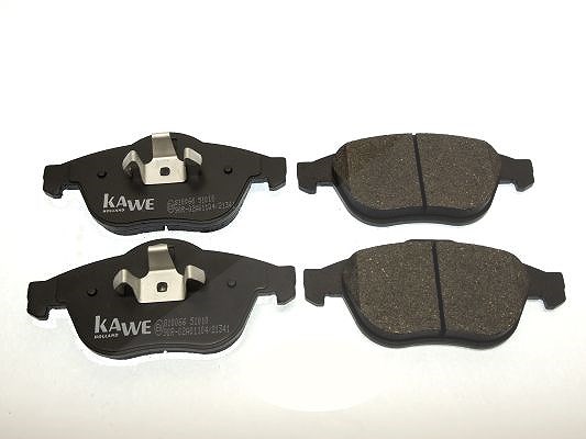 Kawe Bremsbelagsatz, Scheibenbremse [Hersteller-Nr. 810066] für Renault