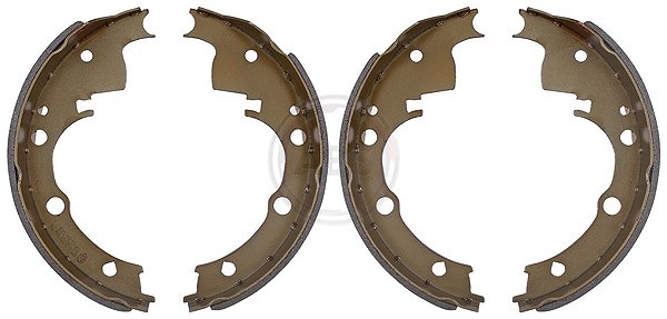 A.b.s. Bremsbackensatz [Hersteller-Nr. 8714] für Mazda, Ldv, Iveco, Daf, Alfa Romeo, Bedford, Ford