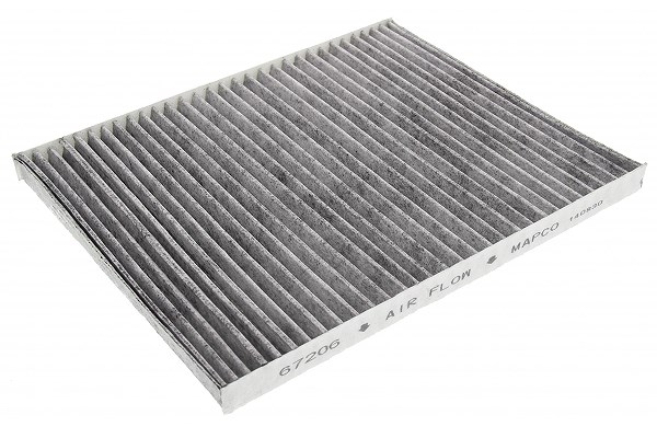 Mapco Innenraumfilter (Pollenfilter) mit Aktivkohle [Hersteller-Nr. 67206] für Vauxhall, Opel