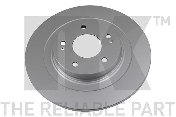 Nk 1x Bremsscheibe Hinterachse Voll [Hersteller-Nr. 313085] für Citroën, Peugeot, Mitsubishi