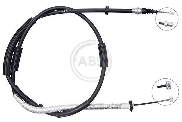 A.b.s. Seilzug, Feststellbremse [Hersteller-Nr. K18549] für Fiat