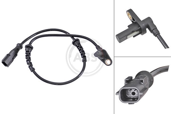 A.b.s. Sensor, Raddrehzahl [Hersteller-Nr. 31212] für Renault