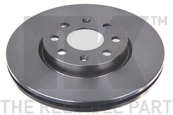 Nk Bremsscheibe Vorderachse Belüftet [Hersteller-Nr. 202348] für Vauxhall, Opel, Fiat
