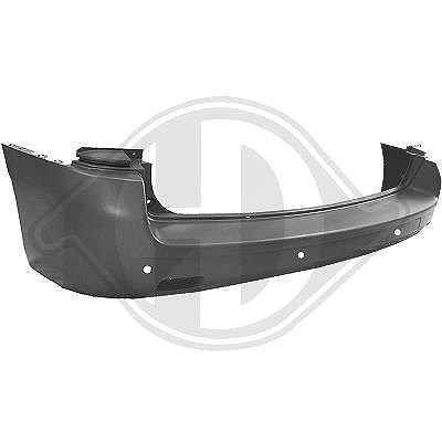 Diederichs Stoßfänger [Hersteller-Nr. 4098058] für Citroën, Fiat, Toyota, Opel, Peugeot