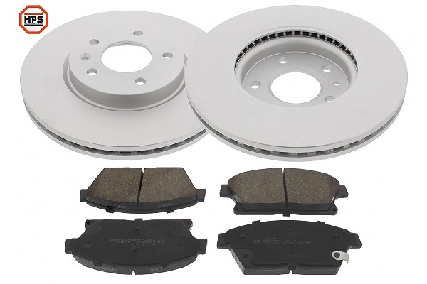 Mapco Bremsensatz, Scheibenbremse [Hersteller-Nr. 47698HPS] für Vauxhall, Opel, Chevrolet