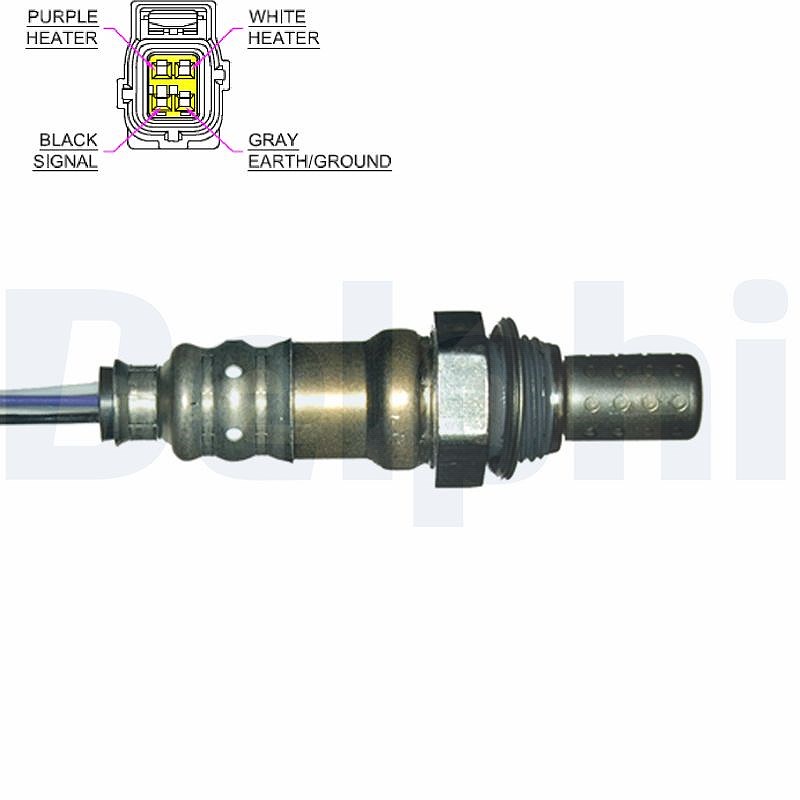Delphi Lambdasonde [Hersteller-Nr. ES20228-12B1] für Chrysler, Jeep, Dodge, Mazda