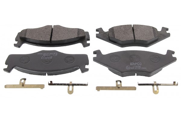Mapco Satz Bremsbeläge Vorderachse [Hersteller-Nr. 6210] für VW, Seat