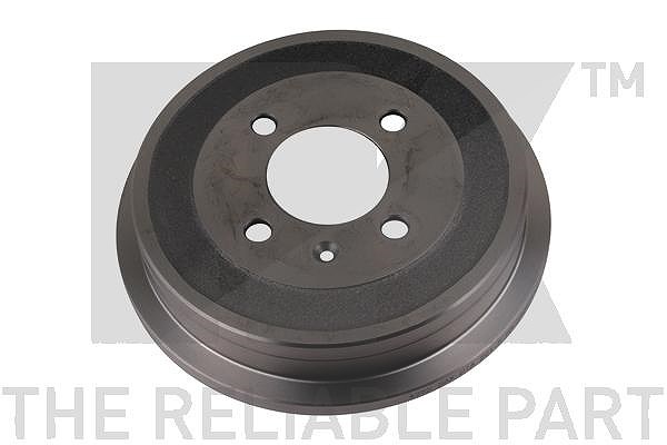 Nk Bremstrommel Hinterachse [Hersteller-Nr. 254725] für Skoda, VW, Seat