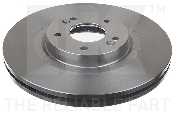 Nk 1x Bremsscheibe Vorderachse Belüftet [Hersteller-Nr. 203450] für Kia, Hyundai