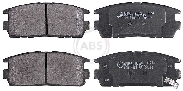 A.b.s. Bremsbelagsatz, Scheibenbremse [Hersteller-Nr. 37583] für Vauxhall, Suzuki, Opel, Chevrolet