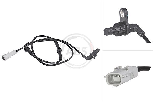 A.b.s. Sensor, Raddrehzahl [Hersteller-Nr. 31869] für Renault, Dacia