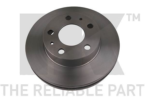 Nk 1x Bremsscheibe Vorderachse Belüftet [Hersteller-Nr. 201959] für Peugeot, Citroën, Vauxhall, Opel, Fiat