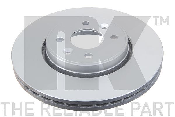 Nk 1x Bremsscheibe Vorderachse Belüftet [Hersteller-Nr. 313919] für Renault, Dacia