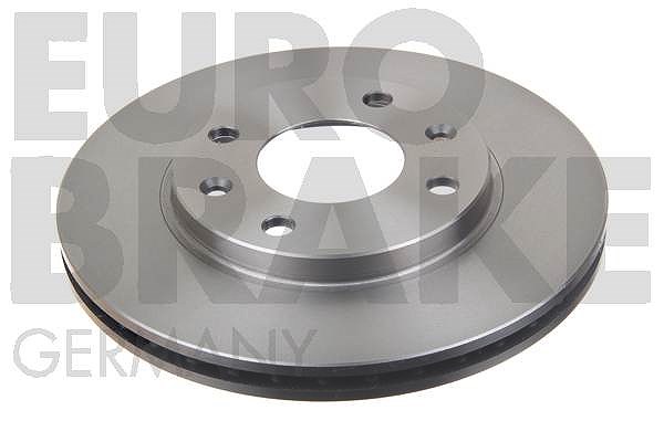 Eurobrake Bremsscheibe Vorderachse BELÜFTET [Hersteller-Nr. 5815209918] für Citroën, Peugeot, Mega