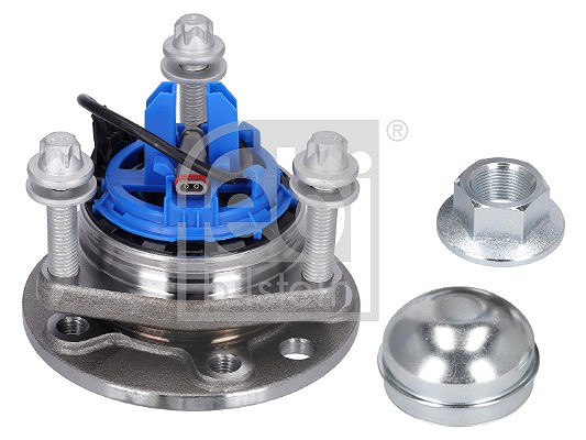 Febi Bilstein Radnabe mit Radlager mit ABS Sensor [Hersteller-Nr. 28141] für Opel, Vauxhall