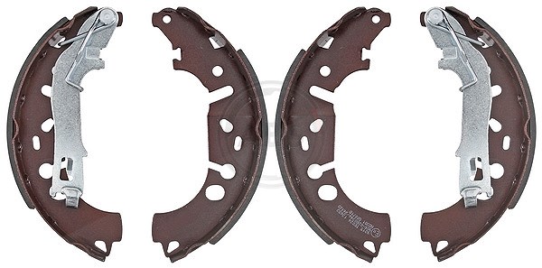 A.b.s. Bremsbackensatz Trommelbremse [Hersteller-Nr. 9215] für Opel, Vauxhall, Fiat