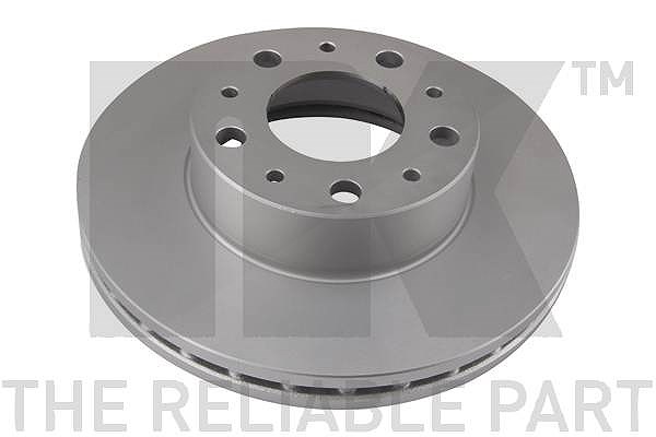 Nk 1x Bremsscheibe Vorderachse Belüftet [Hersteller-Nr. 311958] für Peugeot, Citroën, Vauxhall, Fiat, Opel
