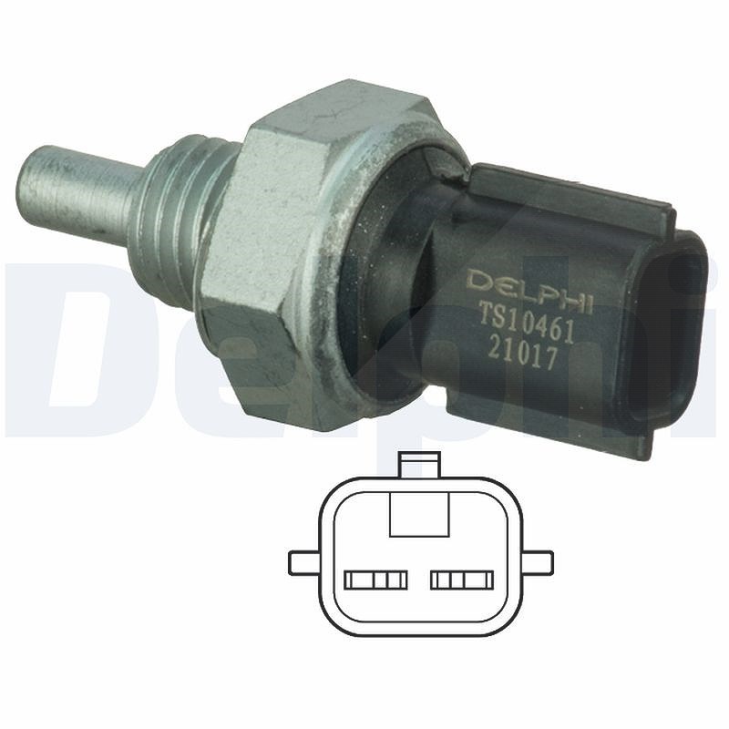 Delphi Sensor, Kühlmitteltemperatur [Hersteller-Nr. TS10461] für Renault, Dacia, Nissan