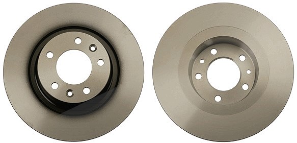 Trw Bremsscheibe Hinterachse Voll [Hersteller-Nr. DF4945] für Citroën, Peugeot, Fiat