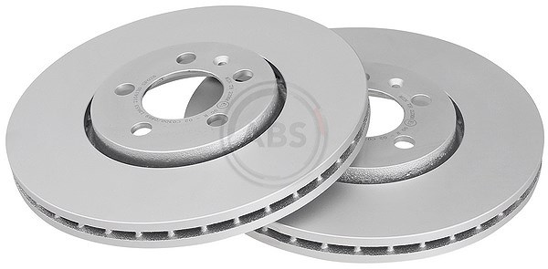 A.b.s. Bremsscheibe Vorderachse belüftet [Hersteller-Nr. 16882] für Audi, VW, Skoda, Seat