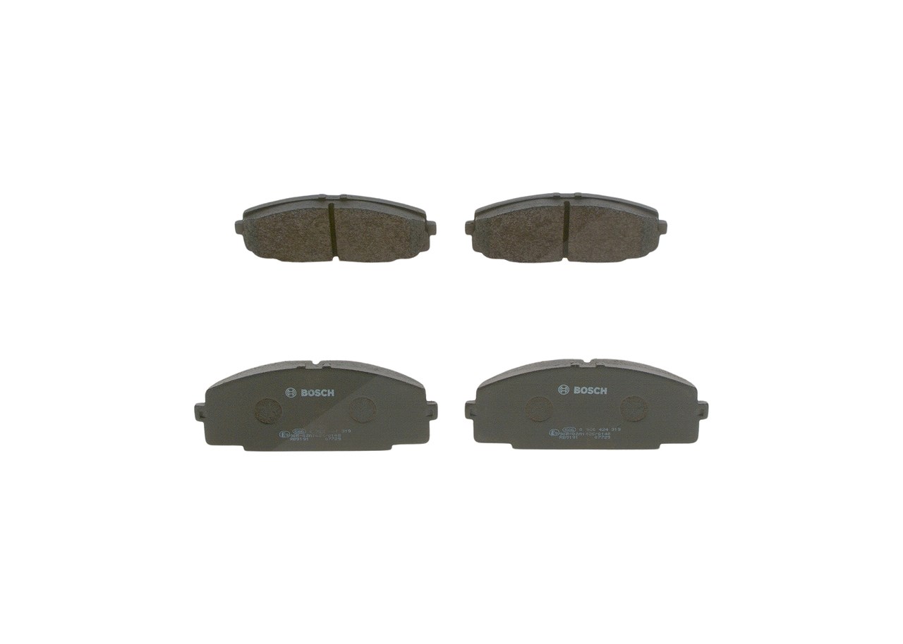 Bosch Bremsbelagsatz, Scheibenbremse [Hersteller-Nr. 0986424319] für Toyota